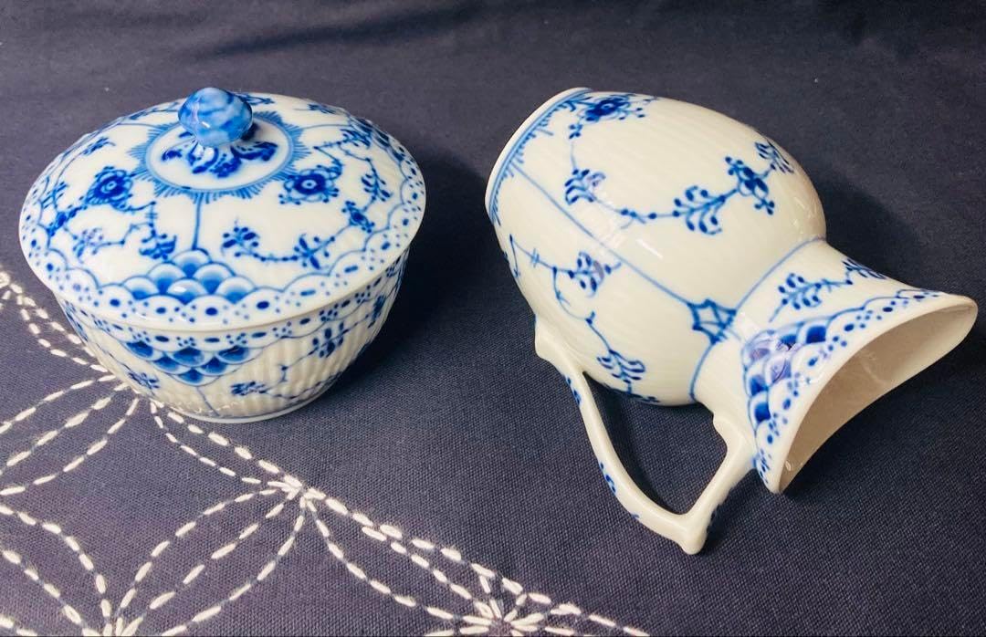 有田焼 陶祥窯 祥瑞 手描き ティーポット シュガー クリーマー